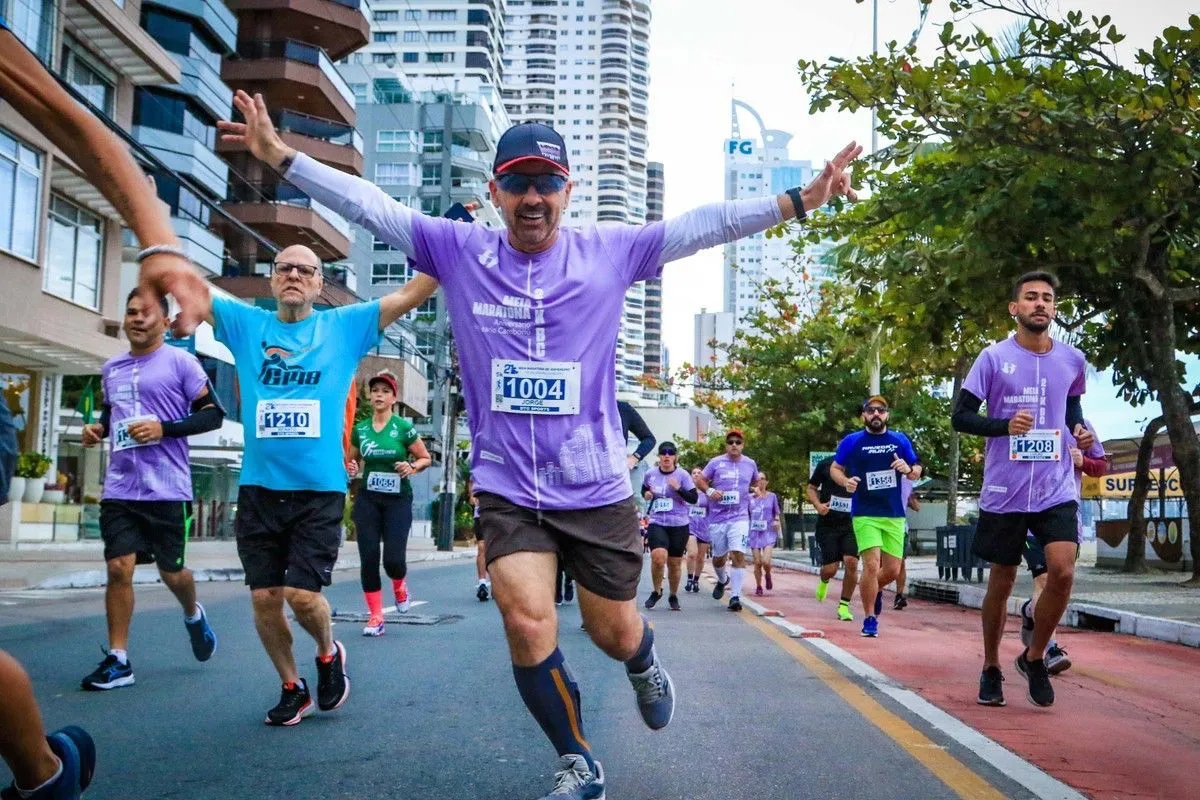 Meia Maratona de Balneário Camboriú já tem 3 mil inscritos — e as vagas ainda estão abertas